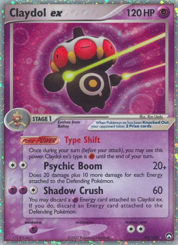 Claydol ex — Power Keepers card #93