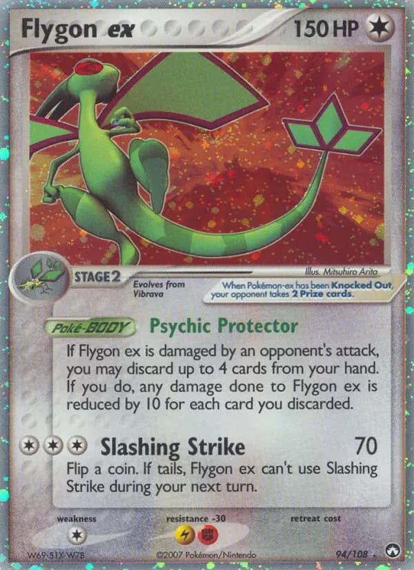 Flygon ex — Power Keepers card #94
