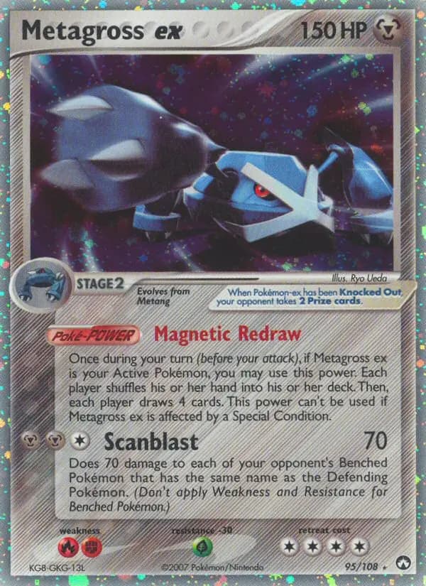 Metagross ex — Power Keepers card #95