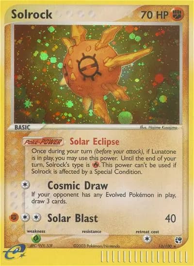 Solrock — Sandstorm card #13