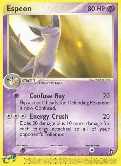 Espeon — Sandstorm card #16