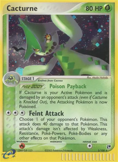 Cacturne — Sandstorm card #2