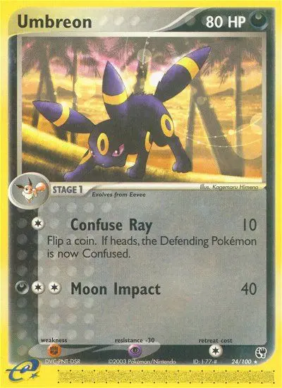 Umbreon — Sandstorm card #24