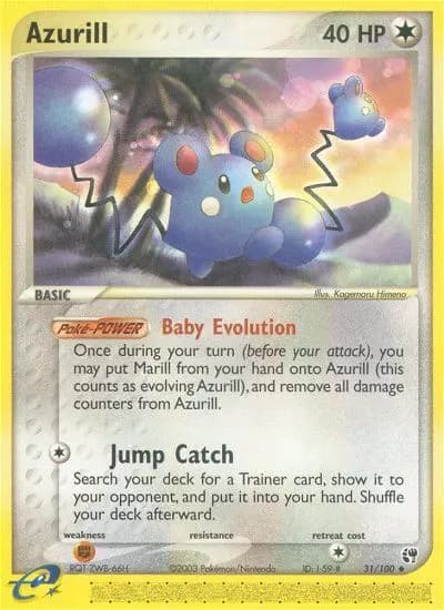Azurill — Sandstorm card #31