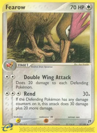 Fearow — Sandstorm card #37