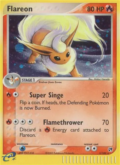 Flareon — Sandstorm card #5