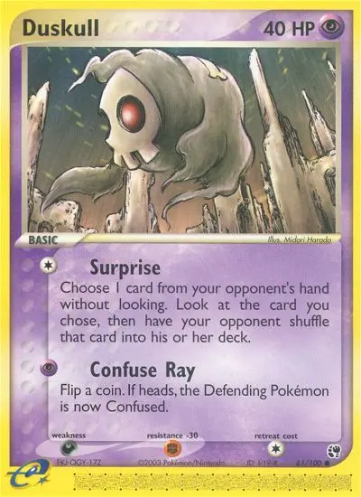 Duskull — Sandstorm card #61