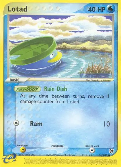 Lotad — Sandstorm card #66