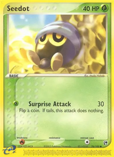 Seedot — Sandstorm card #76