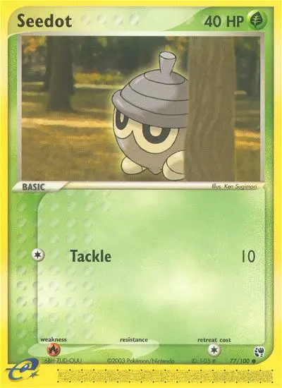 Seedot — Sandstorm card #77