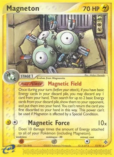 Magneton — Dragon card #17