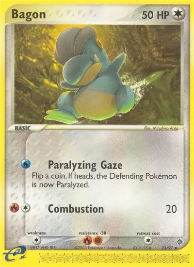 Bagon — Dragon card #23