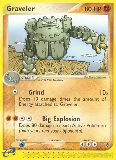 Graveler — Dragon card #29