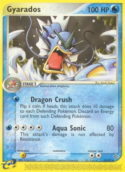 Gyarados — Dragon card #32