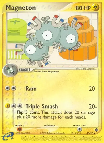 Magneton — Dragon card #35