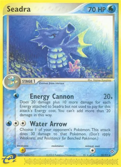 Seadra — Dragon card #39