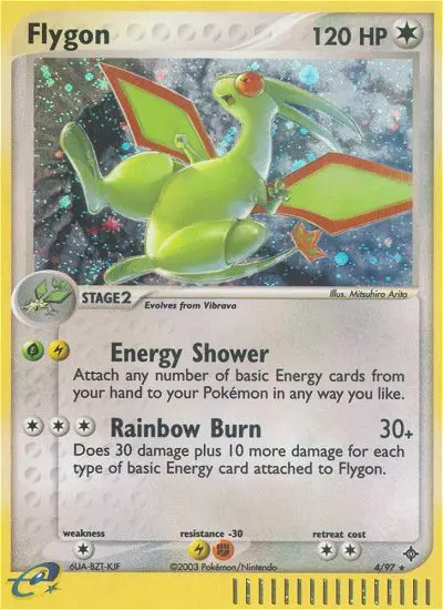 Flygon — Dragon card #4