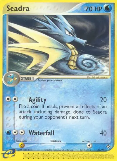 Seadra — Dragon card #40