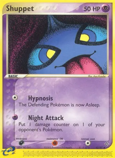 Shuppet — Dragon card #43