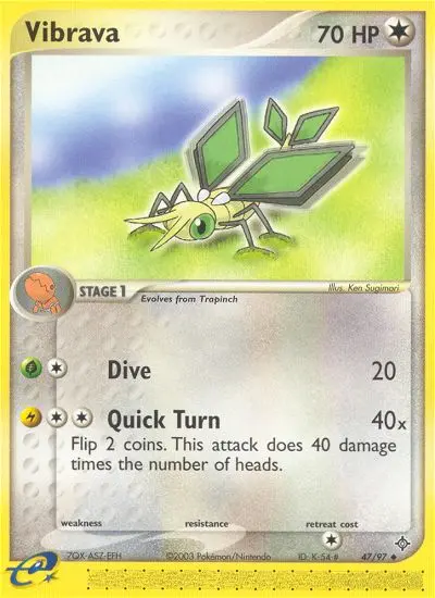 Vibrava — Dragon card #47