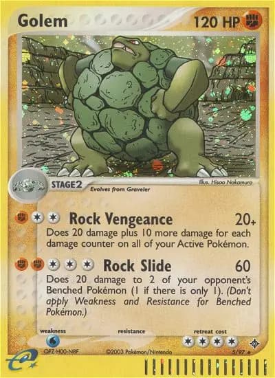 Golem — Dragon card #5