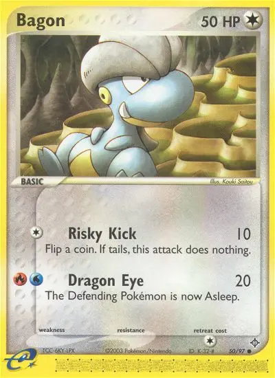 Bagon — Dragon card #50