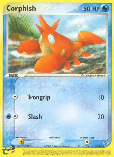Corphish — Dragon card #53