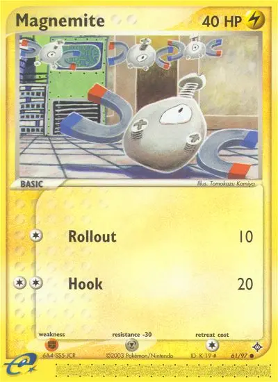 Magnemite — Dragon card #61