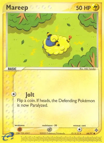 Mareep — Dragon card #64