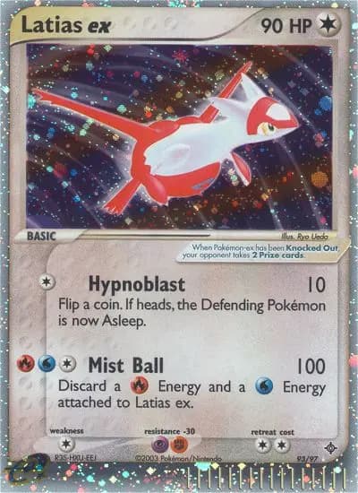 Latias ex — Dragon card #93