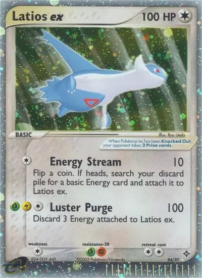 Latios ex — Dragon card #94