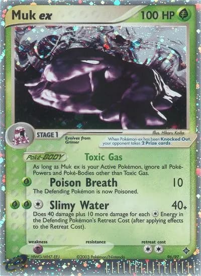 Muk ex — Dragon card #96
