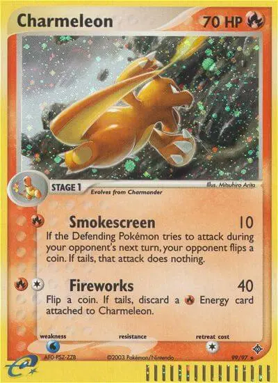 Charmeleon — Dragon card #99