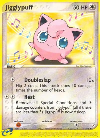 Jigglypuff — Team Magma vs Team Aqua card #41
