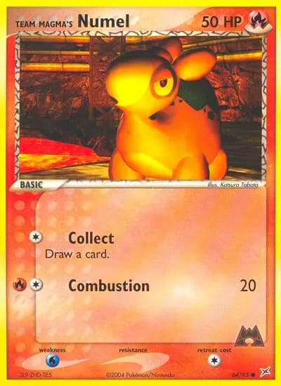 Team Magma's Numel — Team Magma vs Team Aqua card #64