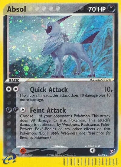 Absol — Team Magma vs Team Aqua card #96