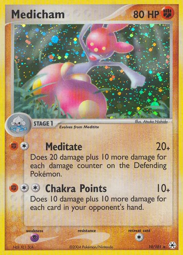 Medicham — Hidden Legends card #10