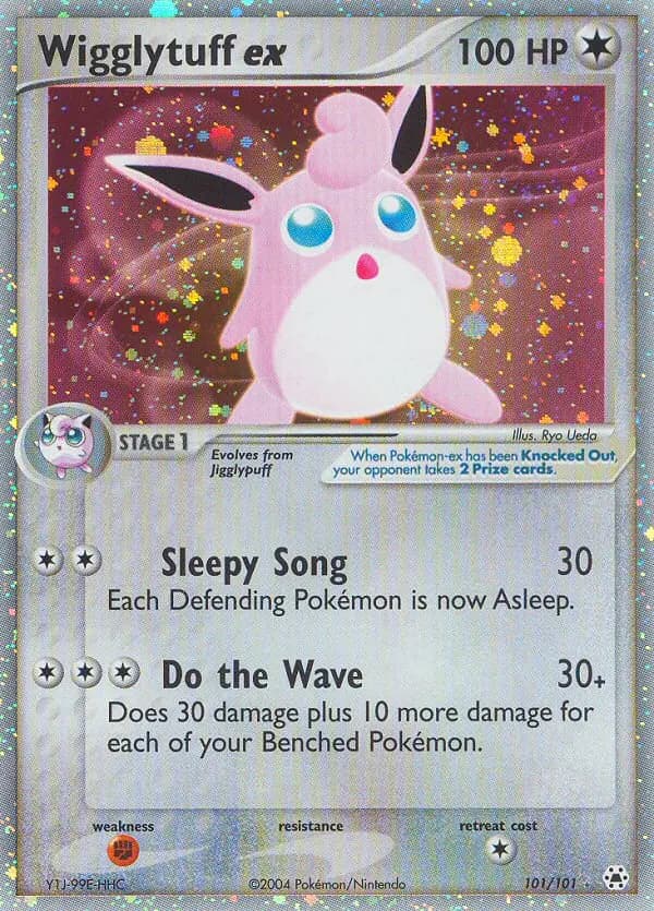 Wigglytuff ex — Hidden Legends card #101