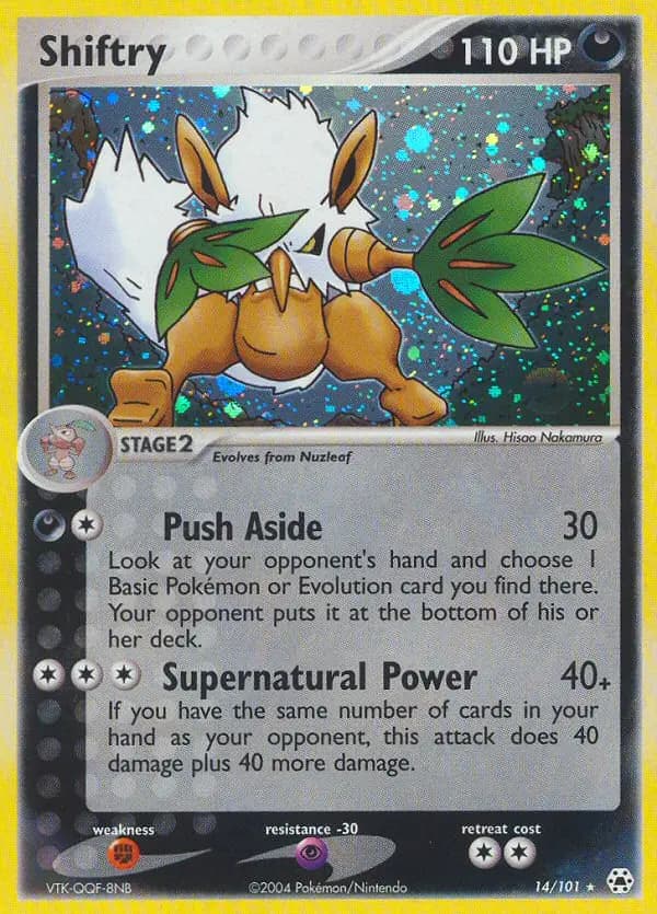 Shiftry — Hidden Legends card #14