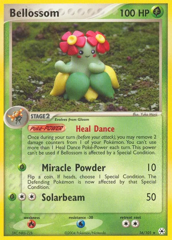 Bellossom — Hidden Legends card #16