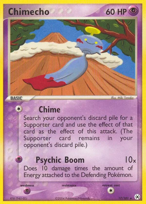 Chimecho — Hidden Legends card #17