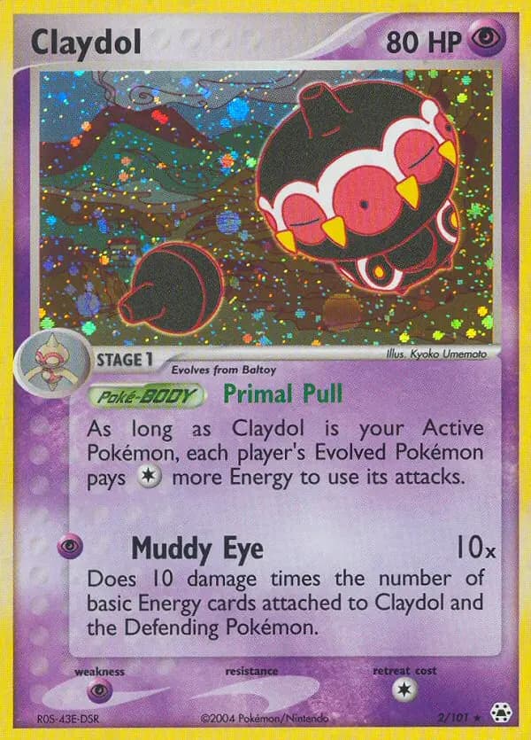 Claydol — Hidden Legends card #2
