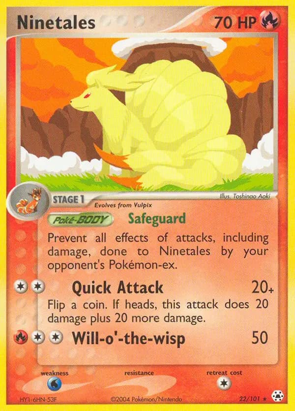 Ninetales — Hidden Legends card #22