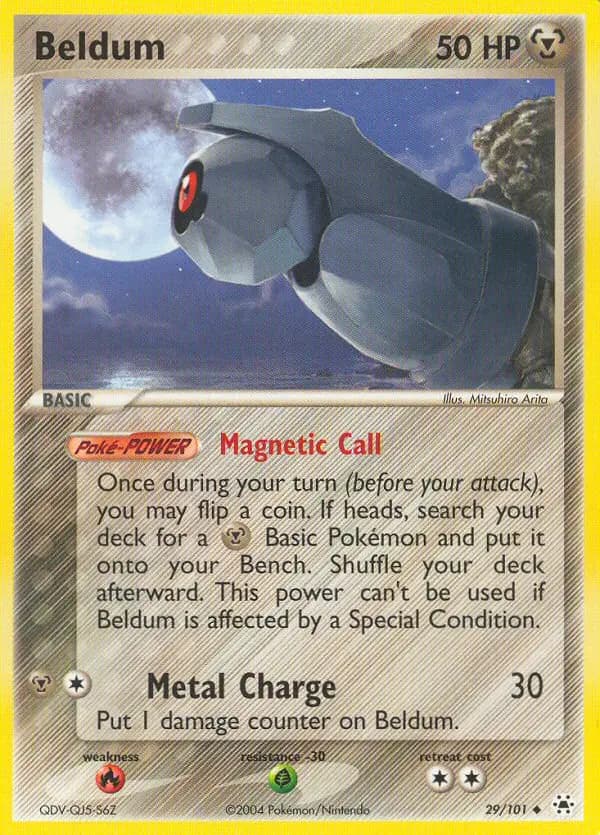 Beldum — Hidden Legends card #29