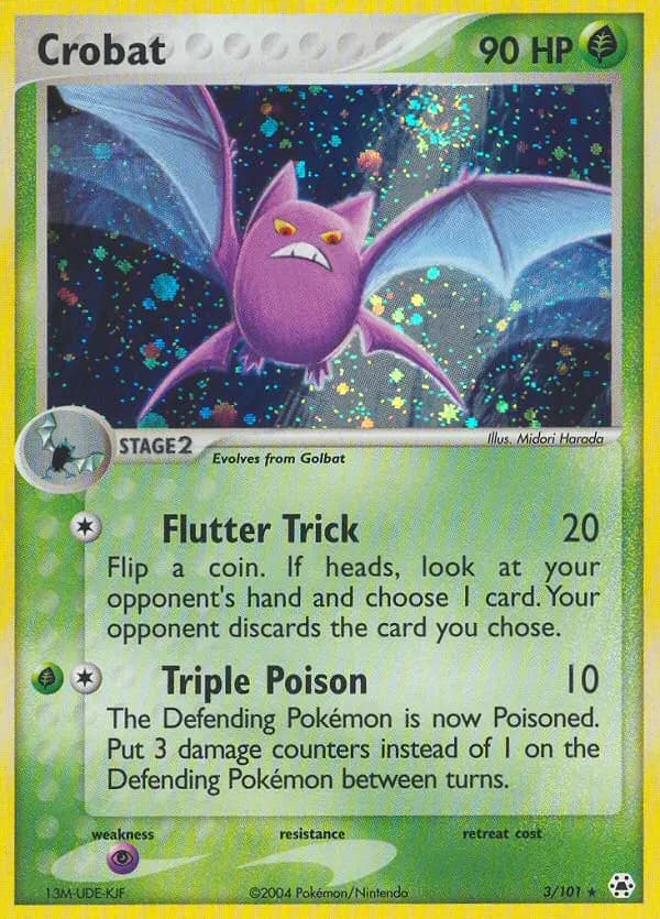 Crobat — Hidden Legends card #3