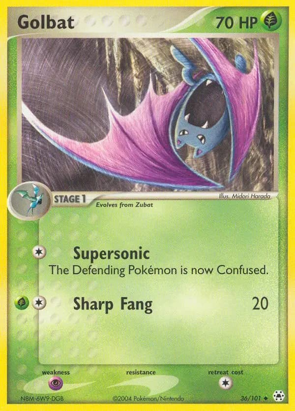 Golbat — Hidden Legends card #36