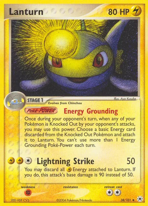 Lanturn — Hidden Legends card #38