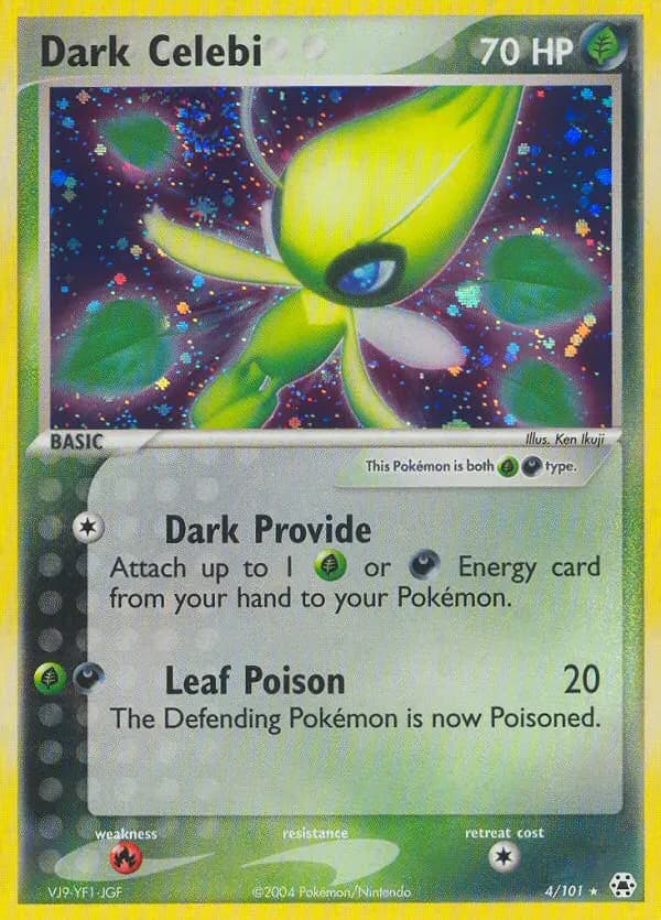 Dark Celebi — Hidden Legends card #4