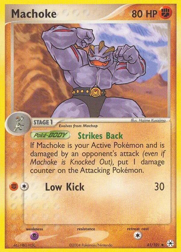 Machoke — Hidden Legends card #41