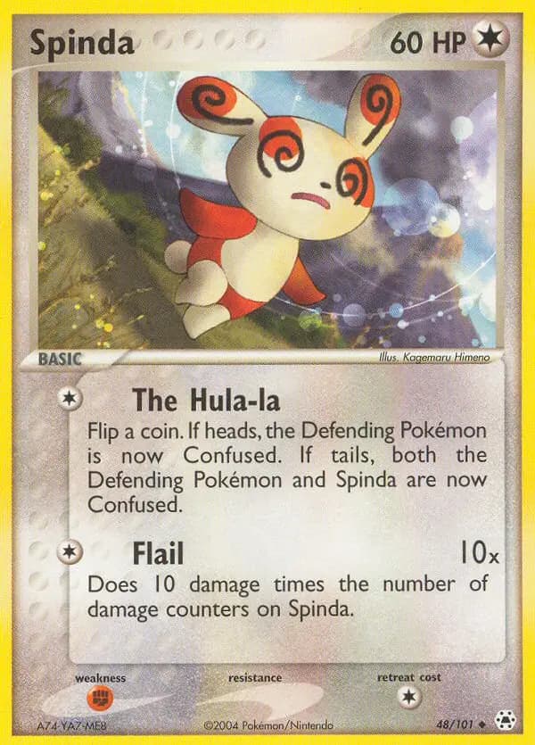 Spinda — Hidden Legends card #48